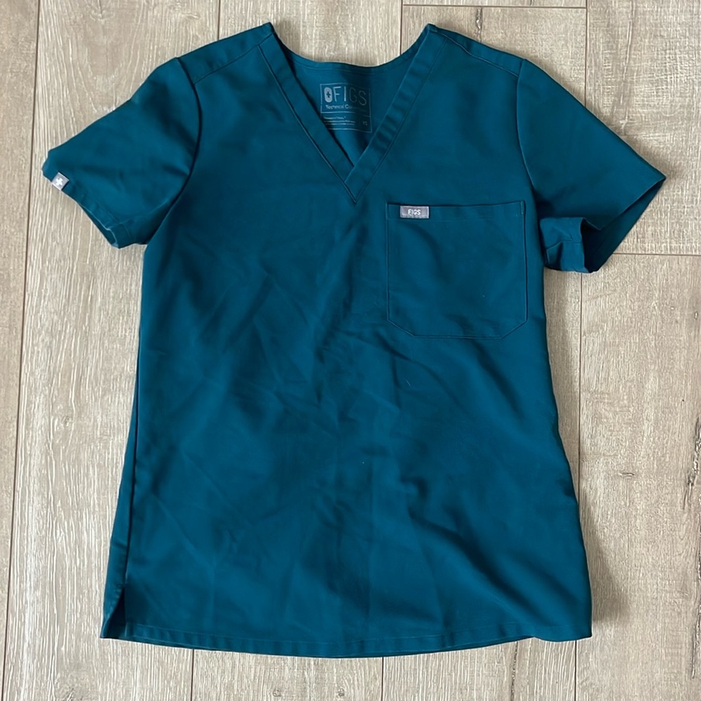 XS figs one pocket scrub top